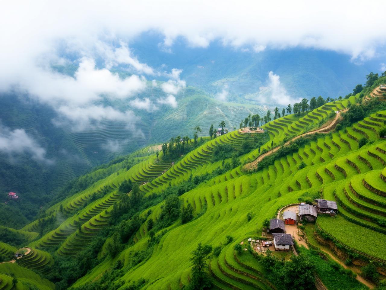 Mountains & Rice Valleys — Sapa and Mai Chau